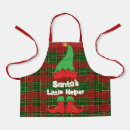 Search for red and green aprons For kids