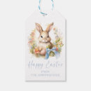 Search for happy easter gift tags Bunny rabbit