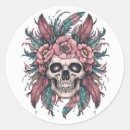Search for punk rock skull stickers Halloween