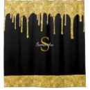 Search for black glitter shower curtains Girly