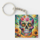 Search for yellow skull key rings Floral