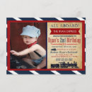 Search for vintage train invitations Party