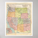 Search for map of montana posters Vintage