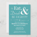 Search for 80 years old invitations Fun