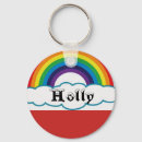 Search for basic button key rings Red