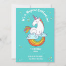 Search for teal gold birthday invitations Rainbow