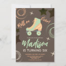 Search for rollerskate birthday invitations Fun