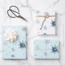 Search for light blue wrapping paper Winter