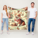 Search for welsh corgi blankets Cute