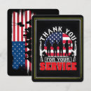 Search for veteran thank you cards Military service