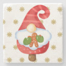 Search for holiday gnome coasters Santa