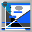 Search for black white turquoise posters Blue