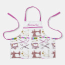 Search for sewing machine aprons Cute