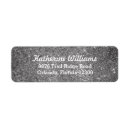 Search for silver glitter return address labels Chic