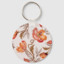 Search for orange background key rings Flower