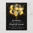 Search for 50th party postcards Black