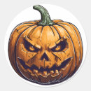 Search for pumpkin head stickers Orange
