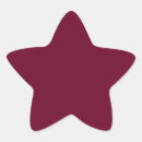 Search for solid red stickers Burgundy