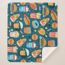 Search for pizza blankets Illustration
