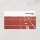 Search for track business cards Athletics