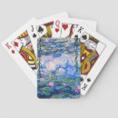 Search for water playing cards Claude monet