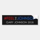 Search for johnson bumper stickers Election