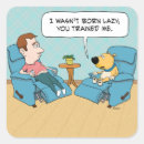 Search for lazy dog stickers Cartoon