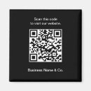 Search for qr code magnets Black and white