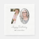 Search for 70th birthday napkins Vintage