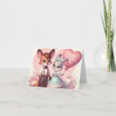 Search for fox valentines day cards Cute