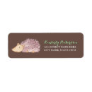 Search for hedgehog return address labels Cute
