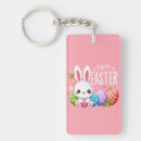 Search for easter bunnies key rings Pink