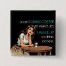 Search for funny drinking badges Vintage
