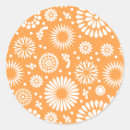 Search for cute floral pattern stickers Retro