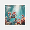 Search for sea turtle napkins Underwater