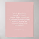 Search for proverbs 25 posters She is strong