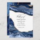 Search for navy and gold wedding invitations Geode