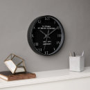Search for 50th birthday clocks Modern