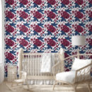 Search for navy blue and orange art Pink