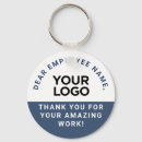 Search for employee appreciation key rings Logo