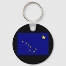 Search for alaska state key rings Flag