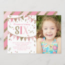 Search for sixth birthday invitations 6th