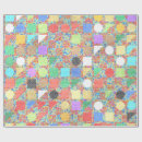 Search for colorful christmas wrapping paper Retro
