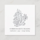 Search for crystal healing business cards Meditation