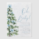 Search for tree baby shower invitations Baby its cold outside