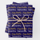 Search for dark blue wrapping paper Pattern