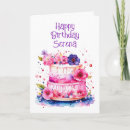 Search for female birthday cards Pink