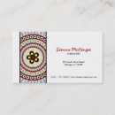Search for mehndi business cards Mandala