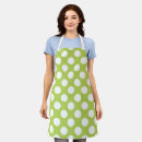 Search for dot green aprons Green polka dots