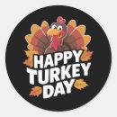 Search for happy thanksgiving turkey stickers Funny